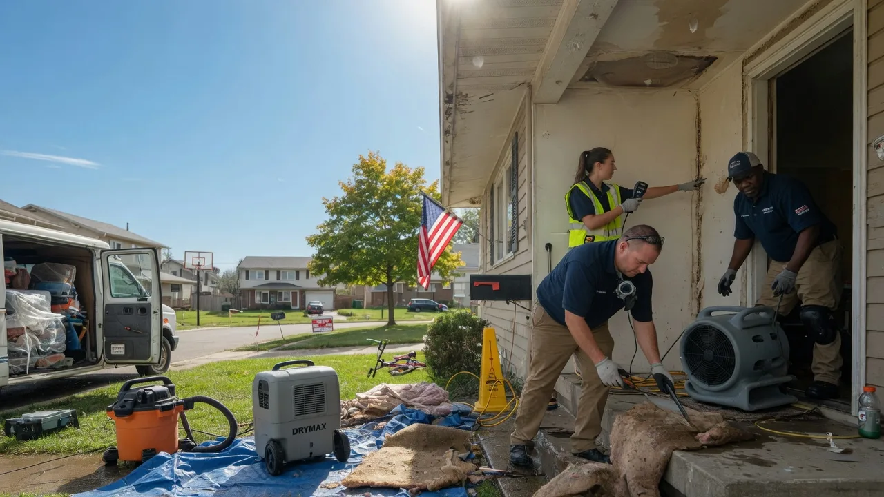 Water Damage Restoration in Man, WV near me